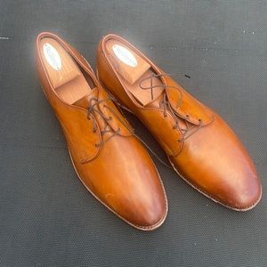 Mens Tan leather shoes